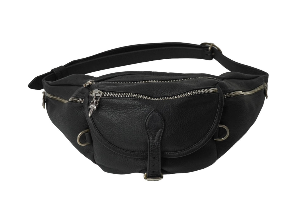 極美品 Chrome Hearts クロムハーツ #1 SNAT PACK/スナットパック ガンスリンガーベルトウエストバッグ中古 62051