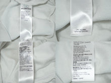 Load image into Gallery viewer, BALENCIAGA バレンシアガ スウェット トレーナー 23SS サイズS プリント コットン ホワイト 697869 美品 中古 62065