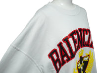 Load image into Gallery viewer, BALENCIAGA バレンシアガ スウェット トレーナー 23SS サイズS プリント コットン ホワイト 697869 美品 中古 62065