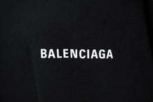 Load image into Gallery viewer, BALENCIAGA バレンシアガ DEFILE ロゴ プリント 長袖Ｔシャツ ブラック オーバーサイズ 641667 サイズXXS 中古 62066