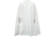 Load image into Gallery viewer, BALENCIAGA バレンシアガ 長袖Ｔシャツ 21SS サイズM モックネック ネックロゴ コットン ホワイト 646035 美品 中古 62069