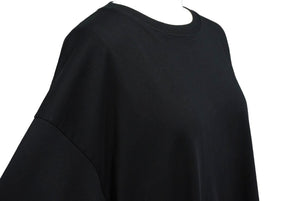 極美品 BALENCIAGA バレンシアガ 半袖Ｔシャツ サイズL スモールロゴ ブランドロゴ ブラック コットン 556150 中古 62070