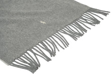 画像をギャラリービューアに読み込む, POLO RALPH LAUREN ポロラルフローレン マフラー ロゴ 刺繍 無地 ユニセックス グレー 美品 中古 62077