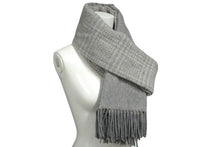 画像をギャラリービューアに読み込む, POLO RALPH LAUREN ポロラルフローレン マフラー ロゴ 刺繍 無地 ユニセックス グレー 美品 中古 62077