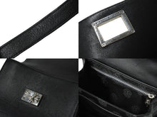 Load image into Gallery viewer, CHROME HEARTS クロムハーツ GROW UP 2WAY BAG スモール ハンドバッグ CHクロスクロージャ― ブラック シルバー925 美品 中古 62088