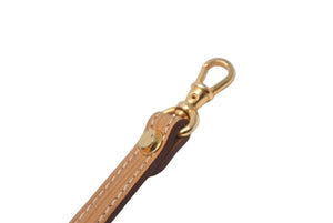 FENDI フェンディショルダーストラップ ストラップ レザー ブラウン ゴールド金具 美品 中古 62090 