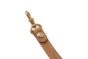 FENDI フェンディショルダーストラップ ストラップ レザー ブラウン ゴールド金具 美品 中古 62090 