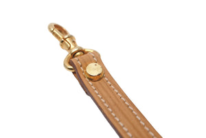 FENDI フェンディショルダーストラップ ストラップ レザー ブラウン ゴールド金具 美品 中古 62090 