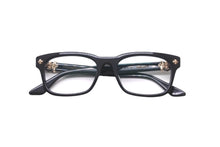 Load image into Gallery viewer, CHROME HEARTS クロムハーツ VAGILANTE アイウェア メガネ サイズ54◻︎19-149 プラスチック GP ブラック 美品 中古 62092