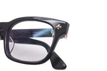 Load image into Gallery viewer, CHROME HEARTS クロムハーツ VAGILANTE アイウェア メガネ サイズ54◻︎19-149 プラスチック GP ブラック 美品 中古 62092