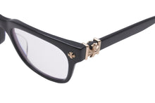 Load image into Gallery viewer, CHROME HEARTS クロムハーツ VAGILANTE アイウェア メガネ サイズ54◻︎19-149 プラスチック GP ブラック 美品 中古 62092