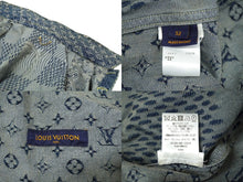 Load image into Gallery viewer, 極美品 LOUIS VUITTON ルイヴィトン ジャイアントダミエウェーブスモノグラムデニムジャケット NIGO 20AW サイズ52 中古 62095