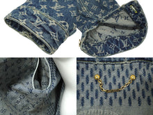Load image into Gallery viewer, 極美品 LOUIS VUITTON ルイヴィトン ジャイアントダミエウェーブスモノグラムデニムジャケット NIGO 20AW サイズ52 中古 62095