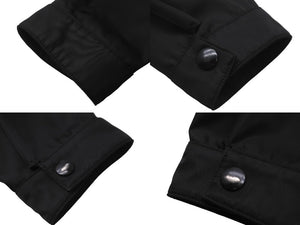 PRADA プラダ Re-Nylon Shirt 長袖シャツ SC520 S201 20SS リサイクルナイロン サイズXS ブラック 美品 中古 62106