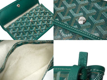 画像をギャラリービューアに読み込む, 極美品 GOYARD ゴヤール アンジュGM トートバッグ ANJOUSGMLCG09TY09P PVCコーティングキャンバス グリーン 中古 62111