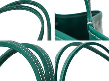 画像をギャラリービューアに読み込む, 極美品 GOYARD ゴヤール アンジュGM トートバッグ ANJOUSGMLCG09TY09P PVCコーティングキャンバス グリーン 中古 62111