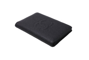 シャネル CHANEL ココマーク カードケース 名刺入れ キャビアスキン ブラック A13503 7651829７番代 美品 中古 62121