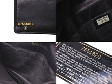 Load image into Gallery viewer, シャネル CHANEL ココマーク カードケース 名刺入れ キャビアスキン ブラック A13503 7651829７番代 美品 中古 62121