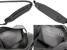 Load image into Gallery viewer, BALENCIAGA バレンシアガ ネオクラシック シティ ミニ ハンドバッグ 2WAY 638524 グレー レザー ブラック金具 良品 中古 62127