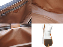 Load image into Gallery viewer, CELINE セリーヌ ショルダーバッグ マカダム柄 M11 クロスボディーバック ブラウン ゴールド金具 良品 中古 62130
