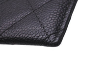 Load image into Gallery viewer, CHANEL シャネル ココマーク カードケース 18番台 キャビアスキン ブラック ゴールド金具 美品 中古 62132