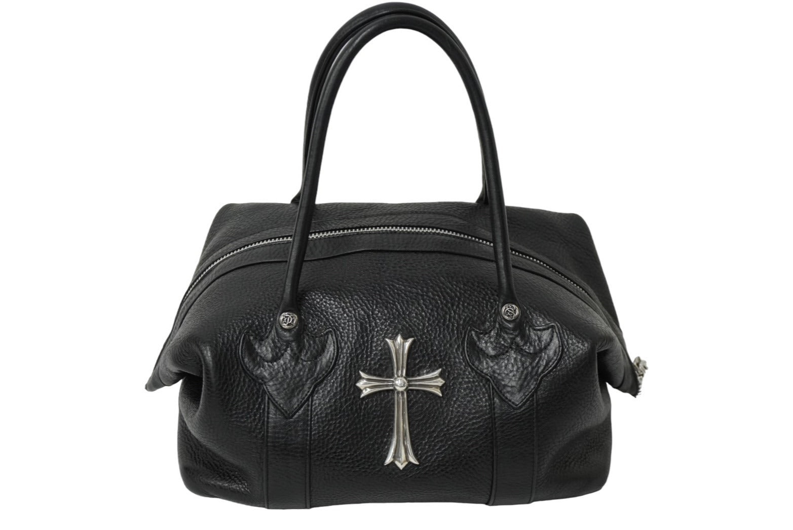 極美品 CHROME HEARTS クロムハーツ モニカ ハンドバッグ ラージ
