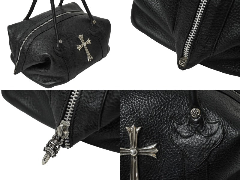 極美品 CHROME HEARTS クロムハーツ モニカ ハンドバッグ ラージ