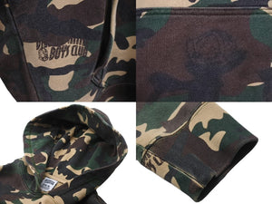 BILLIONAIRE BOYS CLUB ビリオネアボーイズクラブ パーカー フーディー サイズ XL カモフラージュ 迷彩 良品 中古 62140