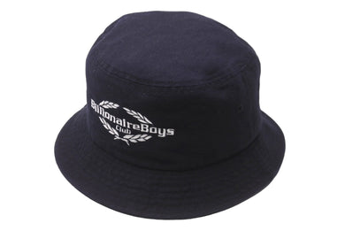 Billionaire Boys Club ビリオネアボーイズクラブ ハット 帽子 刺繍 日本製 コットン ブラック ホワイト M 美品 中古 62142