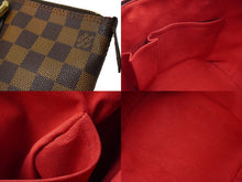 画像をギャラリービューアに読み込む, 極美品 LOUIS VUITTON ルイ ヴィトン ダミエ サレヤPM トートバッグ N51183 ブラウン PVC レザー 中古 62149