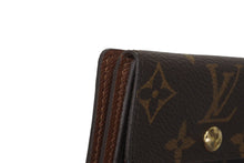 Load image into Gallery viewer, 新品同様 LOUIS VUITTON ルイヴィトン ラドロー コインケース カードケース付 廃番 ブラウン モノグラム M61927 ゴールド金具 中古 62151