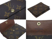 Load image into Gallery viewer, 新品同様 LOUIS VUITTON ルイヴィトン ラドロー コインケース カードケース付 廃番 ブラウン モノグラム M61927 ゴールド金具 中古 62151