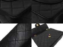 Load image into Gallery viewer, CHANEL シャネル 中マトラッセ 25 バイカラー チェーンショルダーバッグ 1番台 ブラック ボルドー ラムスキン ゴールド金具 美品 中古 62152