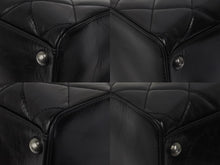 Load image into Gallery viewer, CHANEL シャネル ハンドバッグ マトラッセ ココマーク ラムスキン ブラック シルバー金具 美品 中古 62154