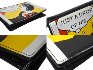 CHANEL シャネル クラッチバッグ セカンドバッグ 7番台 NO.5 ココマーク マドモアゼル パテントレザー エナメル 美品 中古 62155