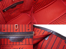 画像をギャラリービューアに読み込む, LOUIS VUITTON ルイヴィトン ネヴァーフル MM トートバッグ ダミエ キャンバス ブラウン N41358 ゴールド金具 美品 中古 62159