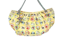 Load image into Gallery viewer, CHANEL シャネル ハンドバッグ チェーンバッグ バレンタイン限定 ココマーク 10番台 2005年 イエロー シルバー 美品 中古 62160