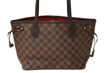 Load image into Gallery viewer, 極美品 LOUIS VUITTON ルイ ヴィトン ダミエ ネヴァーフルPM トートバッグ N51109 ブラウン ゴールド金具 中古 62161