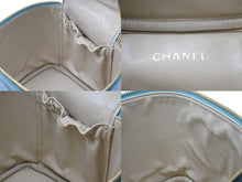 Load image into Gallery viewer, 極美品 激レア CHANEL シャネル ハンドバッグ ココマーク バニティ 5番台 キャビアスキン ティファニーブルー 中古 62166