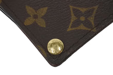 画像をギャラリービューアに読み込む, LOUIS VUITTON ルイヴィトン ポルトカルトクレディ カードケース モノグラム M60937 ブラウン ゴールド金具 美品 中古 62168