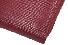 Load image into Gallery viewer, LOUIS VUITTON ルイヴィトン ジッピー コインパース M60382 エピレザー コインケース パープル シルバー金具 良品 中古 62170