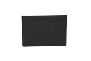 極美品 YVES SAINT LAURENT イヴ・サンローラン カードケース GRZ568986Y・1022 YSLロゴ レザー ブラック 中古 62171 