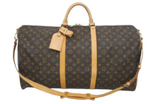 Load image into Gallery viewer, LOUIS VUITTON ルイヴィトン キーポルバンドリエール60 ボストンバッグ M41412 モノグラム 良品 中古 62182