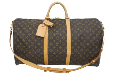LOUIS VUITTON ルイヴィトン キーポルバンドリエール60 ボストンバッグ M41412 モノグラム 良品 中古 62182