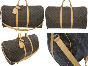 LOUIS VUITTON ルイヴィトン キーポルバンドリエール60 ボストンバッグ M41412 モノグラム 良品 中古 62182