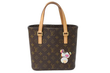 画像をギャラリービューアに読み込む, LOUIS VUITTON ルイヴィトン 村上隆 ハンドバッグ ヴァヴァンPM モノグラムパンダ M51173 ブラウン ゴールド金具 美品 中古 62183