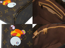 画像をギャラリービューアに読み込む, LOUIS VUITTON ルイヴィトン 村上隆 ハンドバッグ ヴァヴァンPM モノグラムパンダ M51173 ブラウン ゴールド金具 美品 中古 62183