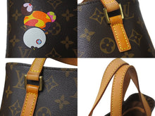 画像をギャラリービューアに読み込む, LOUIS VUITTON ルイヴィトン 村上隆 ハンドバッグ ヴァヴァンPM モノグラムパンダ M51173 ブラウン ゴールド金具 美品 中古 62184