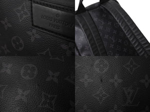 LOUIS VUITTON ルイヴィトン アポロ・バックパック M43186 リュック モノグラムキャンバス ブラック シルバー金具 美品 中古 62188