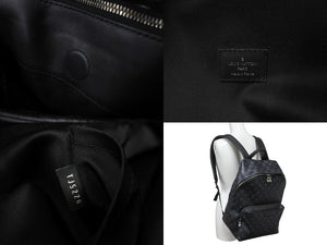 LOUIS VUITTON ルイヴィトン アポロ・バックパック M43186 リュック モノグラムキャンバス ブラック シルバー金具 美品 中古 62188